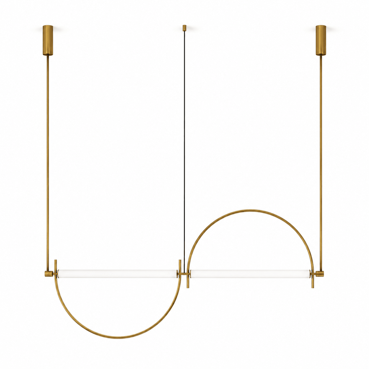 Arched liniowy żyrandol LED