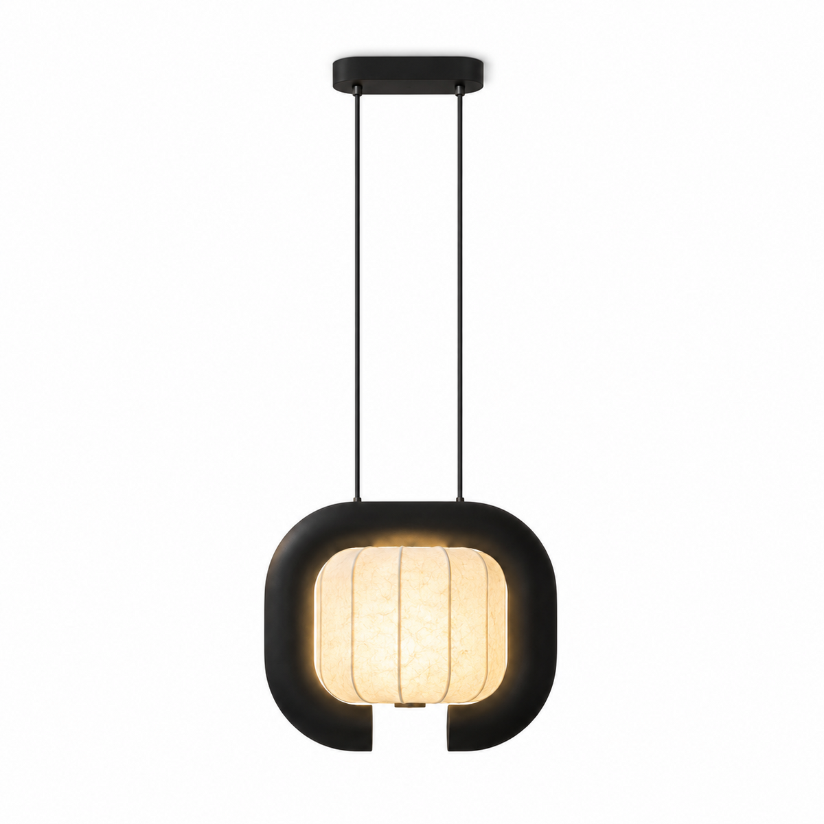 Ulverstone Lampa wisząca z papieru falistego