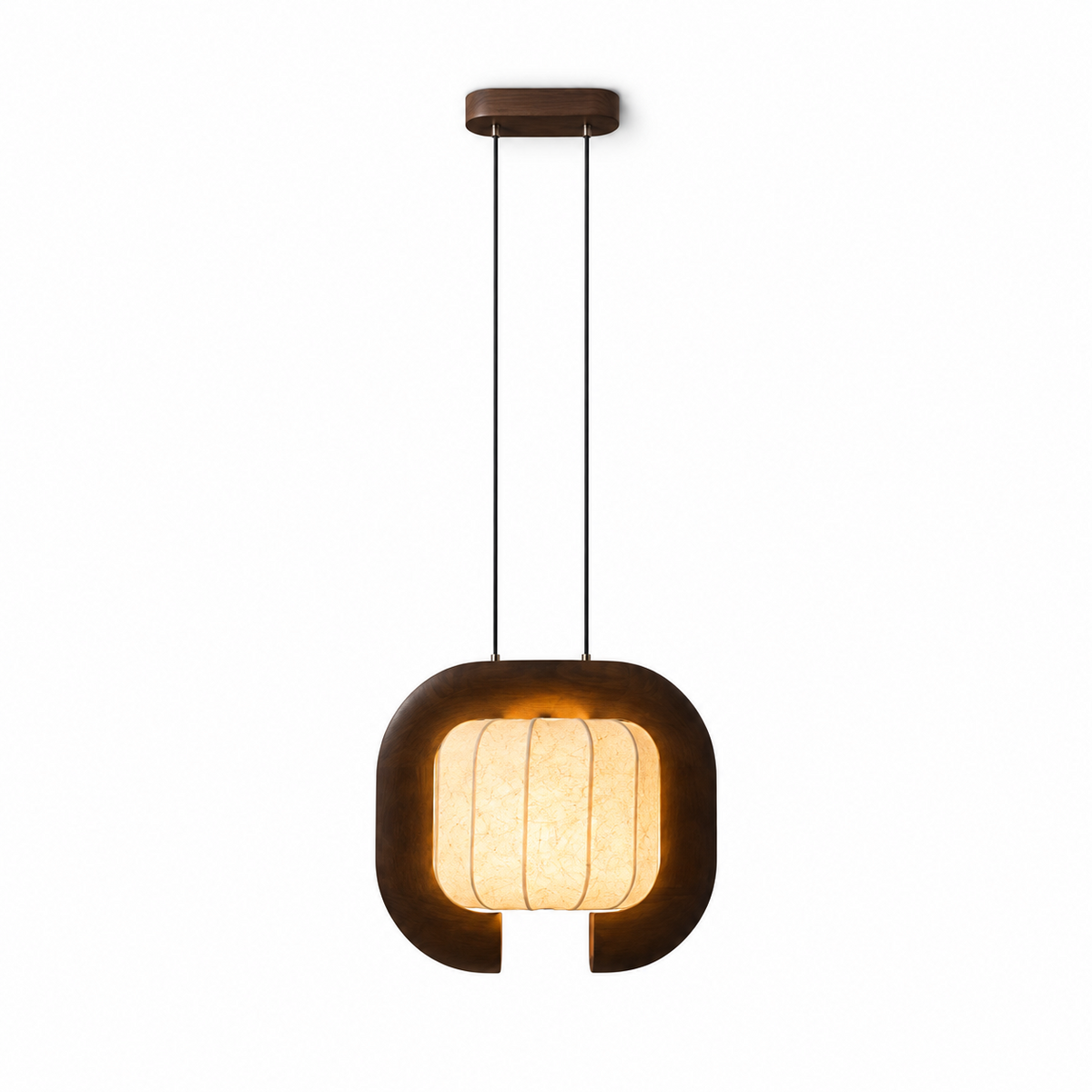 Ulverstone Lampa wisząca z papieru falistego