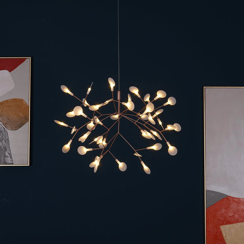 Lior żyrandol w stylu Art Deco Firefly Unikalny. Salon / Sypialnia