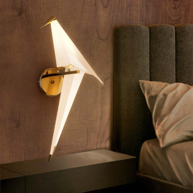 Kinkiet ptak vintage/styl Art-Déco / sypialnia