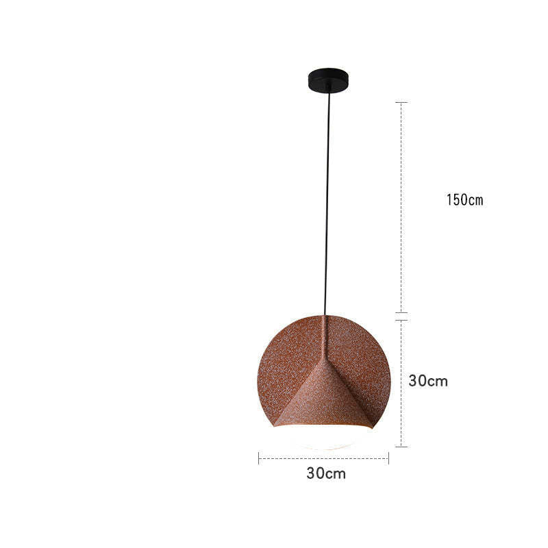 Arisha nowoczesna lampa wisząca z kolorowym kloszem LED