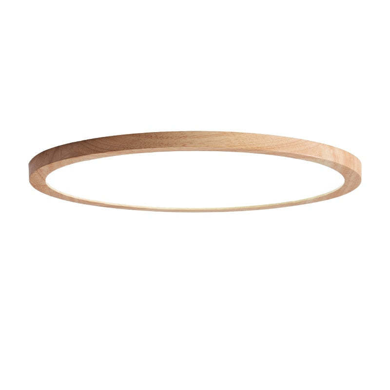 Orvix lampa sufitowa drewniana LED minimalistyczna