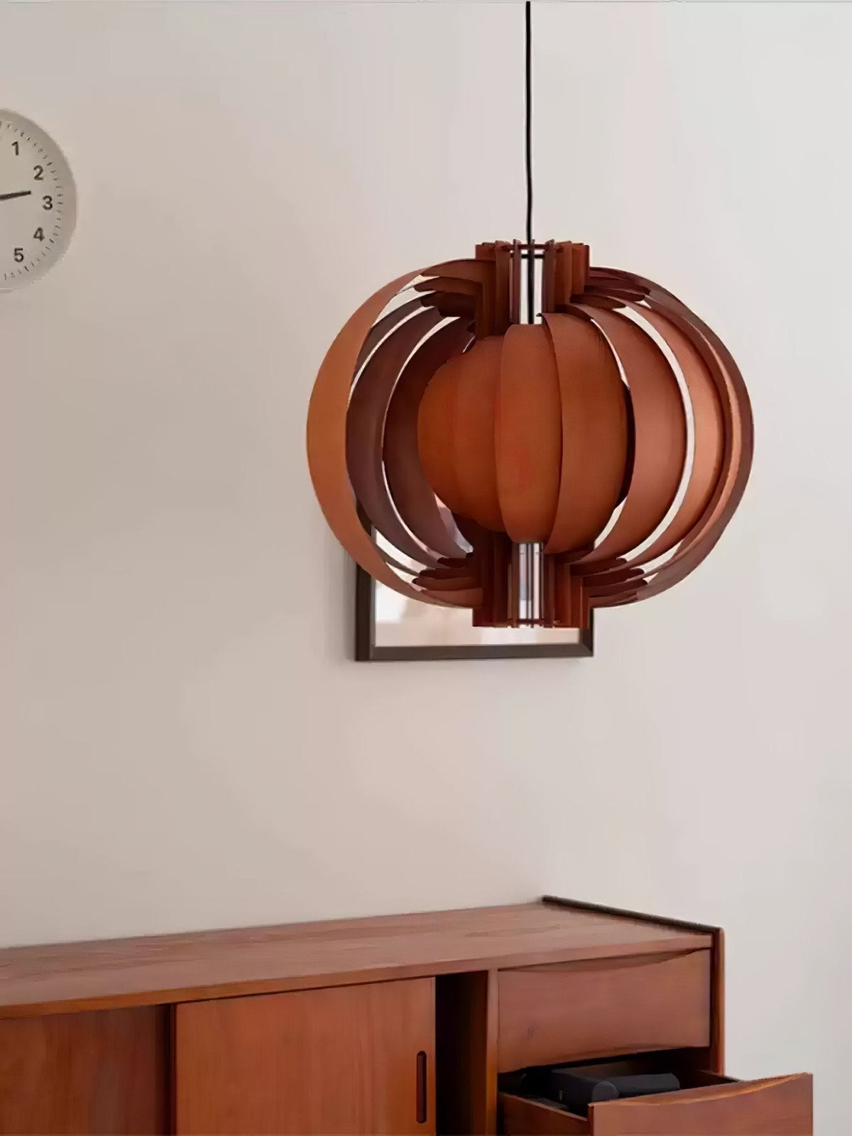 Ivraeus Premium Elegance Ring drewniana lampa wisząca