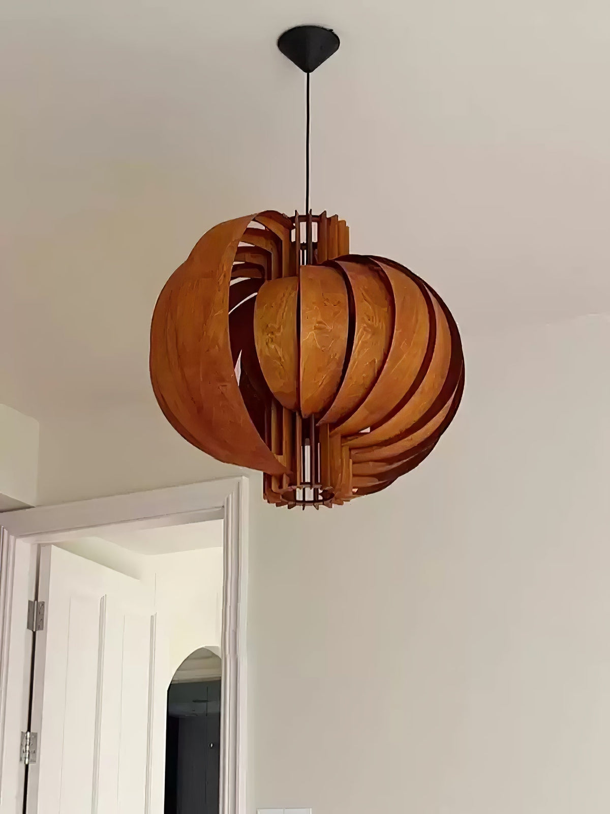 Ivraeus Premium Elegance Ring drewniana lampa wisząca