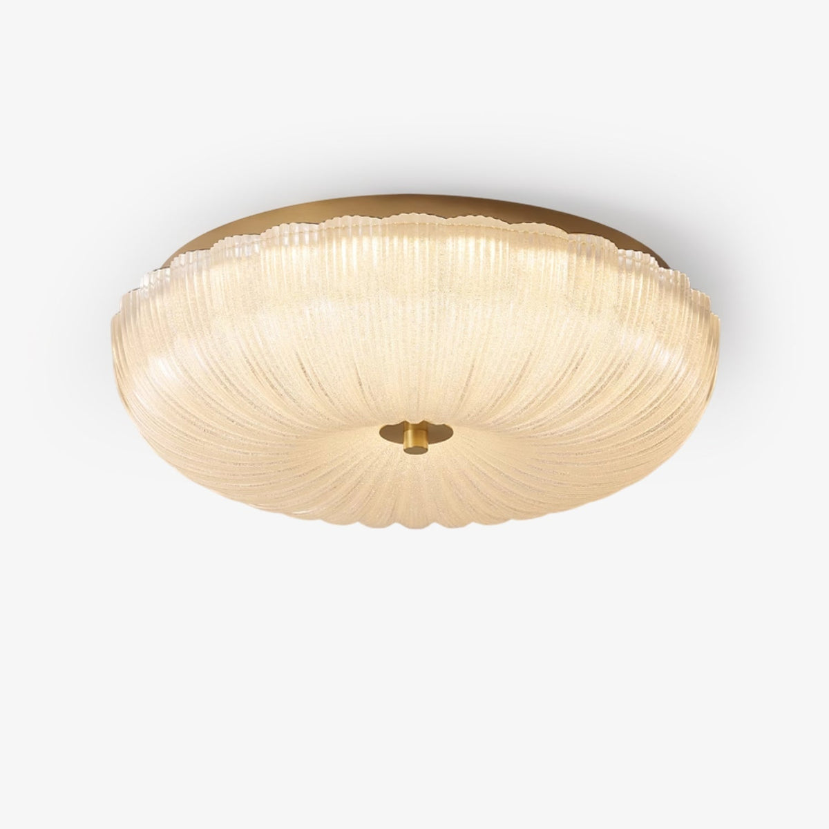Halo lampa sufitowa Ripple ze szkła