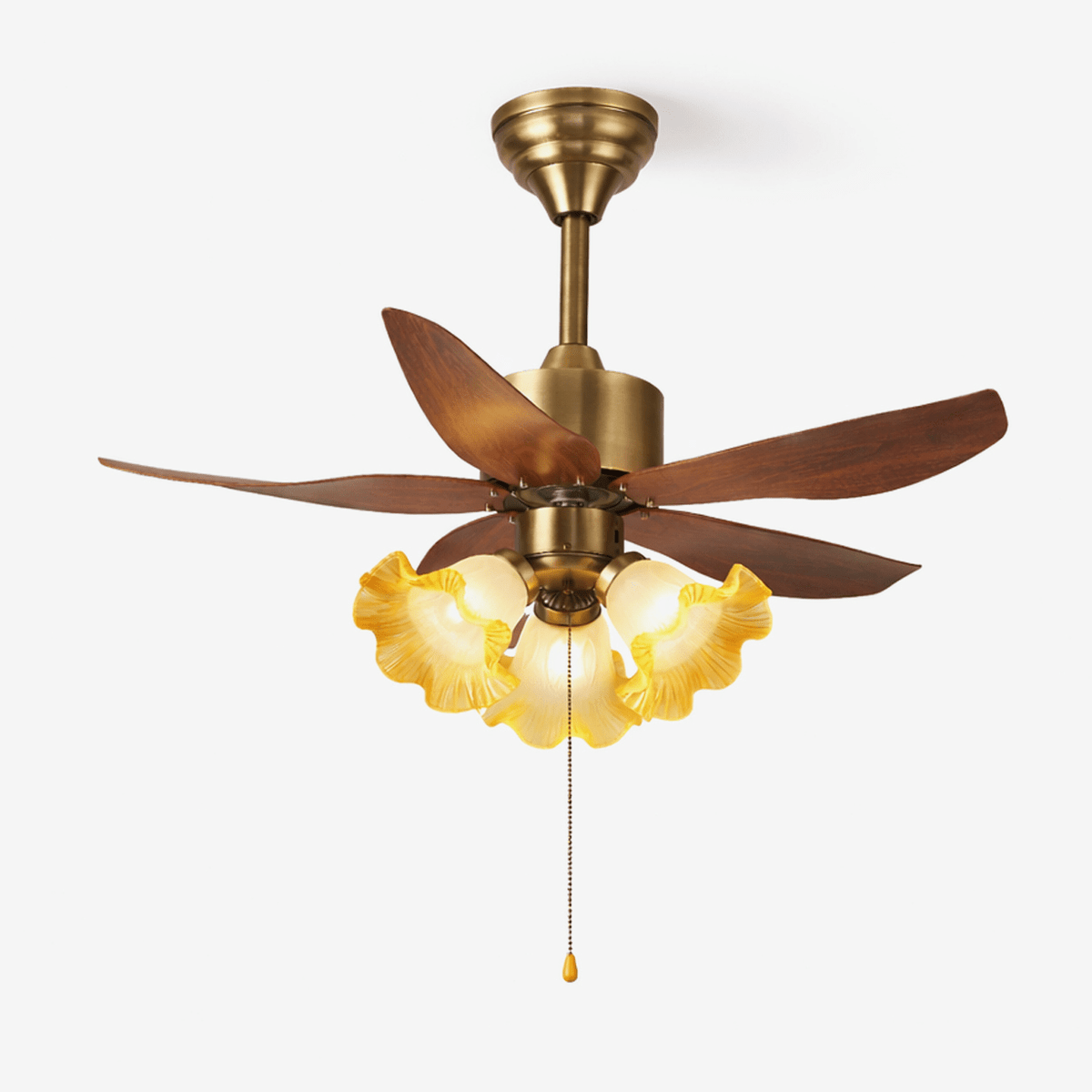Lysandre lampa sufitowa z wentylatorem