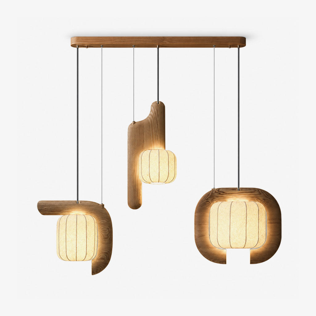 Ulverstone Lampa wisząca z papieru falistego