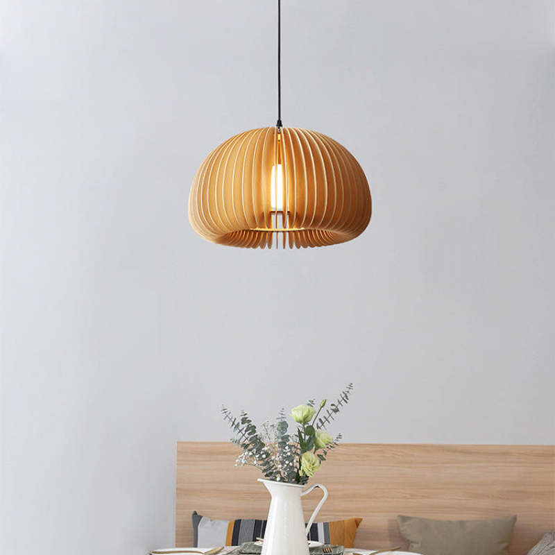 Muto Pumpkin lampa wisząca, drewno