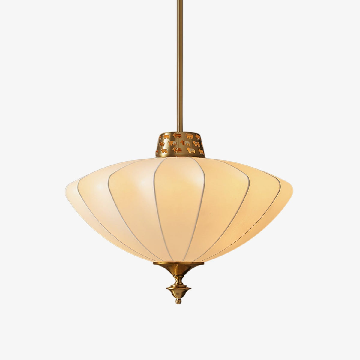 Ortalara Elegance Vintage Bloom jedwabna lampa wisząca