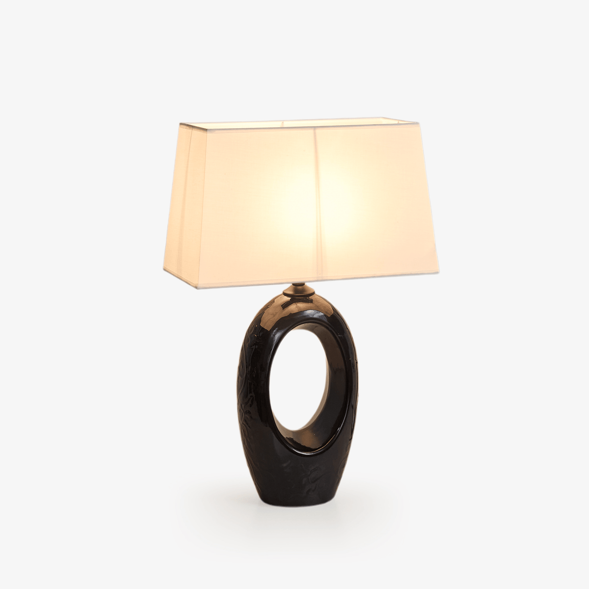 Vesperon lampa stołowa ceramiczna o owalnym kształcie