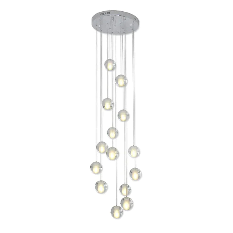Valentina nowoczesna wielofunkcyjna kulista lampa wisząca, Foyer