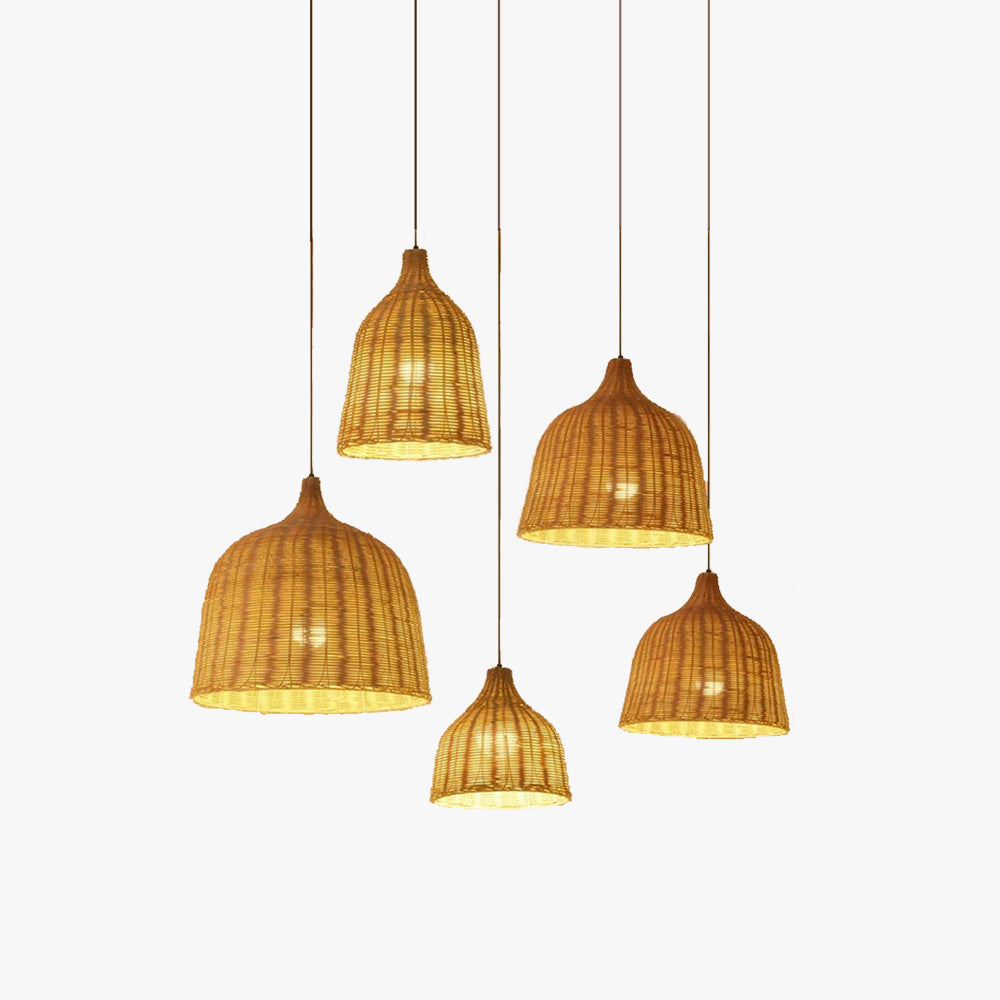 Ritta lampa wisząca, 2 drewno