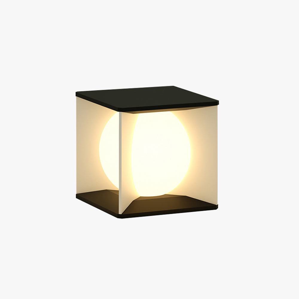 Ray nowoczesna lampa zewnętrzna montowana na słupie