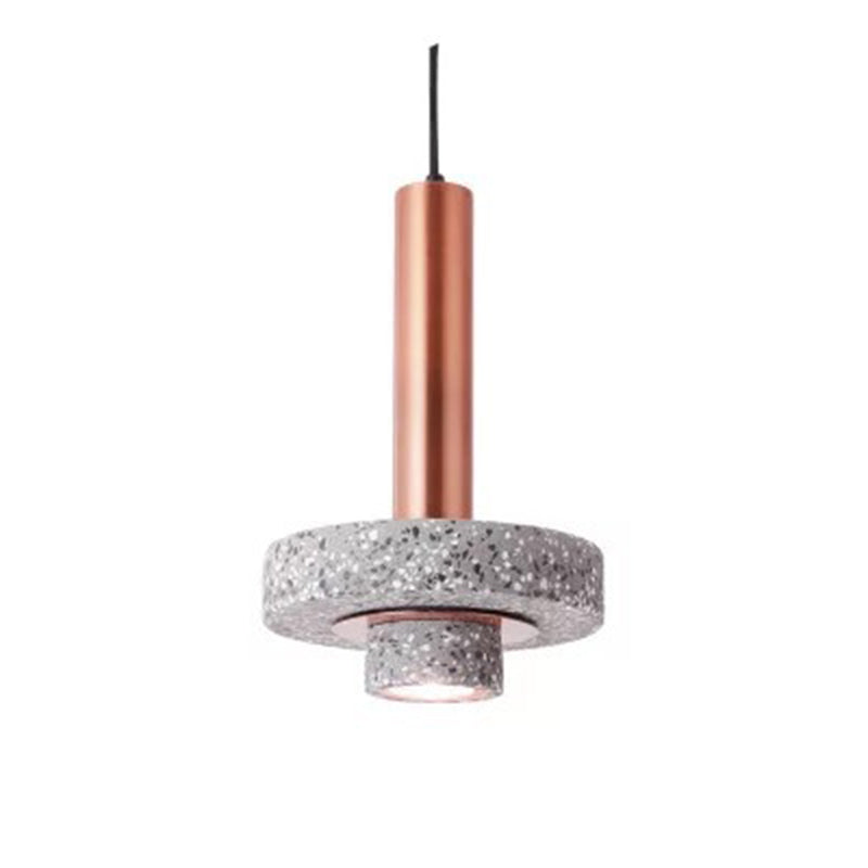 Arisha nowoczesna lampa wisząca LED Art Deco kolorowa w kolorze terazzo