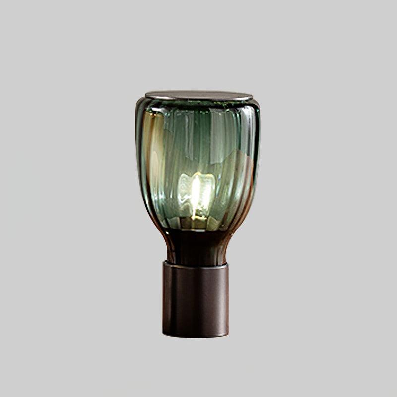 Vathayra lampa stołowa ze szkła