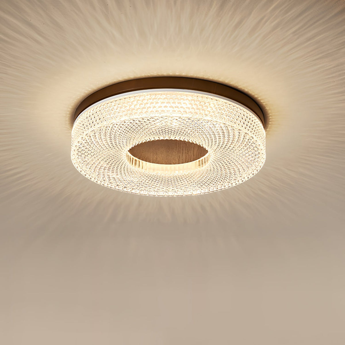 Nirinelle lampa sufitowa z pierścienia akrylowego nowoczesna minimalistyczna