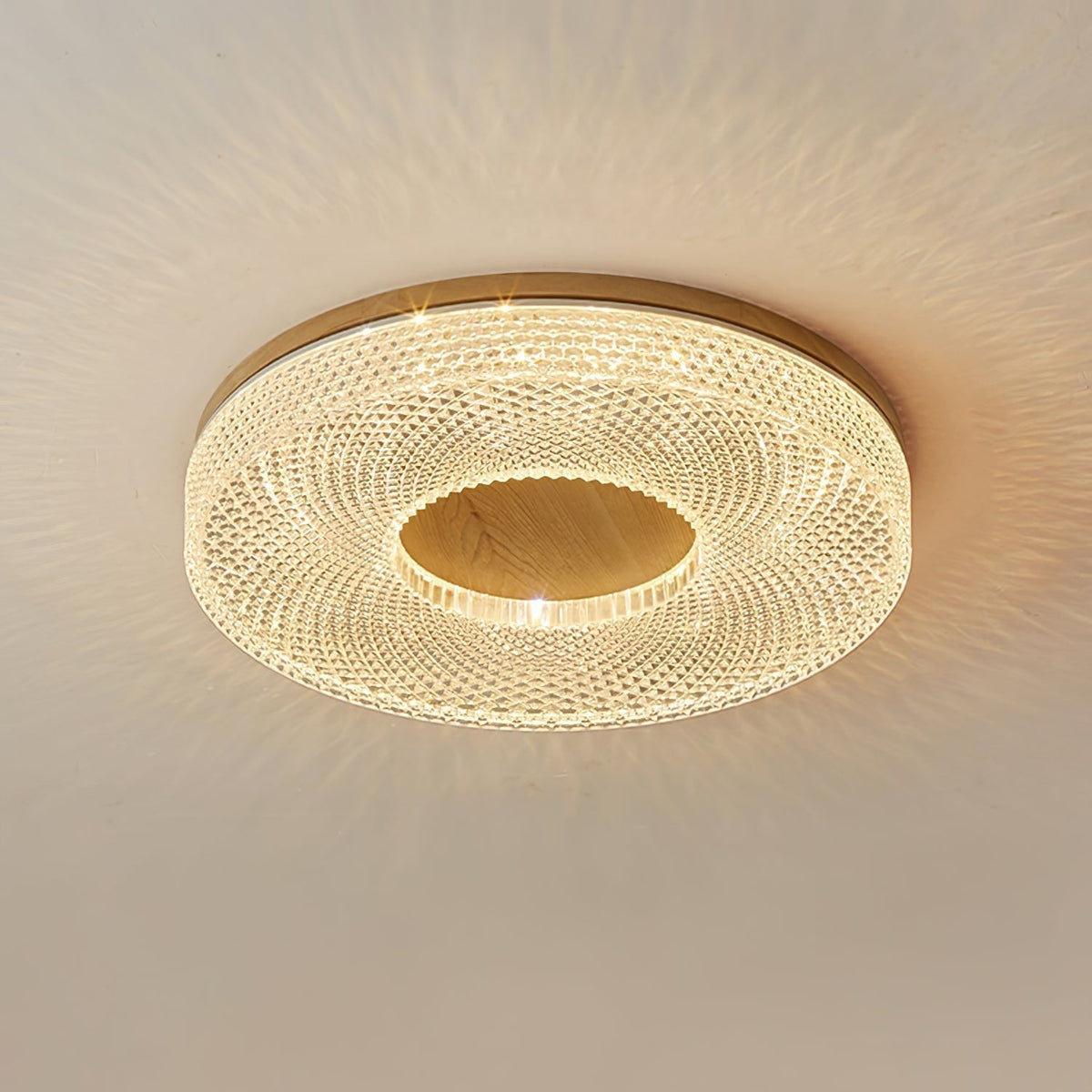 Nirinelle lampa sufitowa z pierścienia akrylowego nowoczesna minimalistyczna