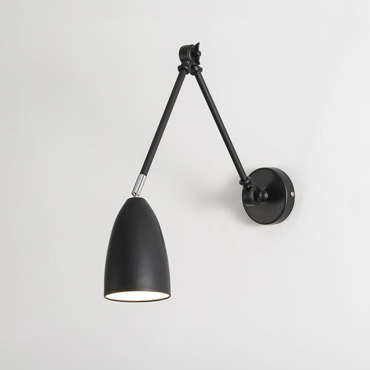 Ulrinel regulowana lampa ścienna z ramieniem