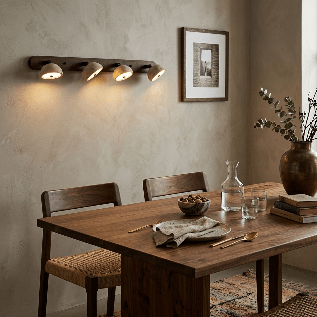 Valienne Travertine kopuła Vanity oświetlenie