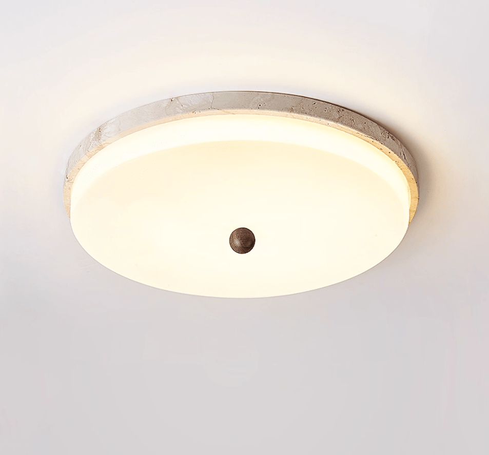 Aeon Travertine Orb lampa sufitowa