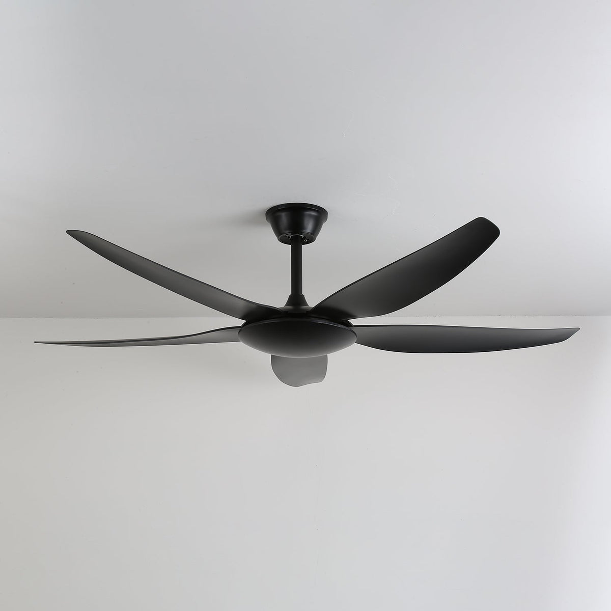 Onyxa minimalistyczna lampa sufitowa z wentylatorem
