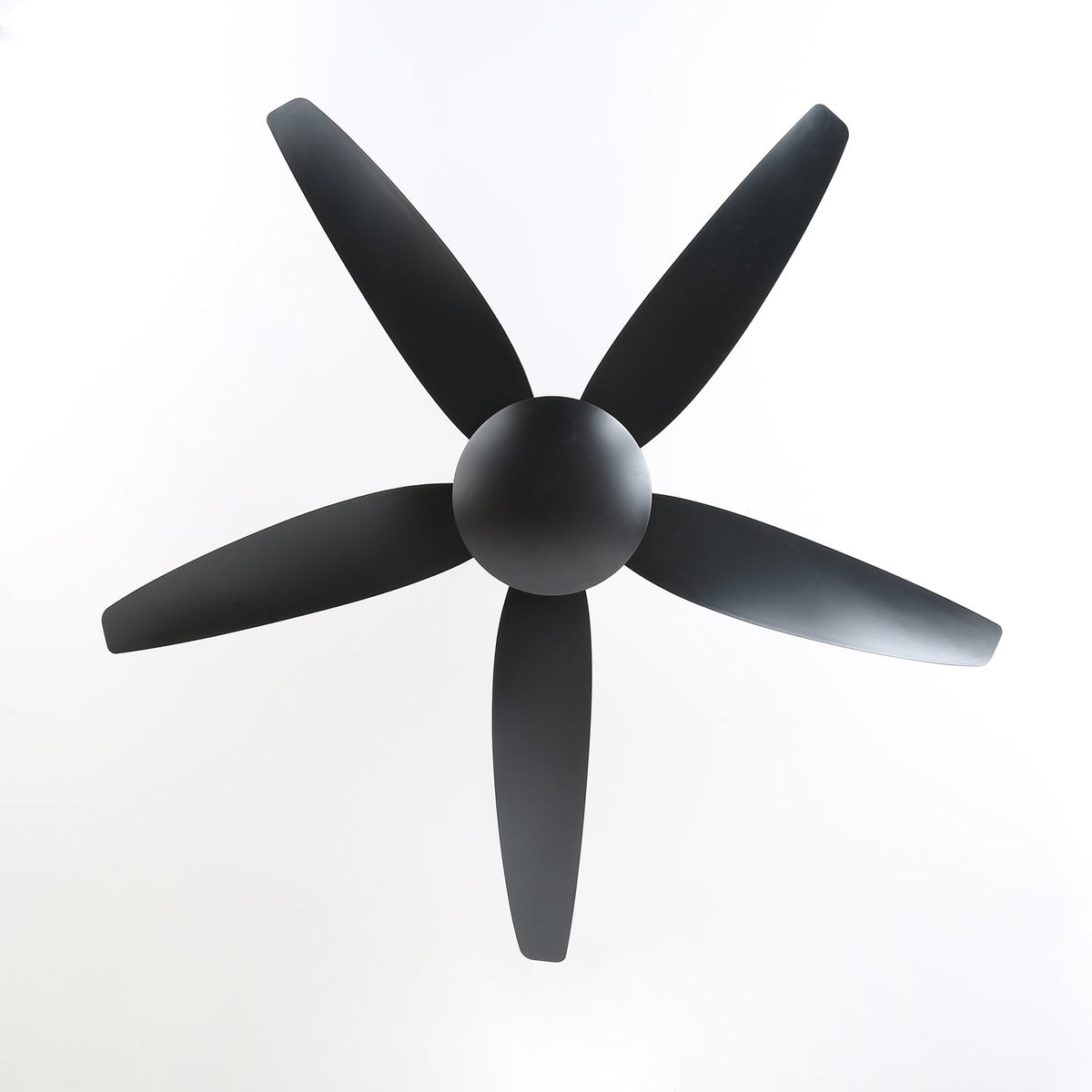 Onyxa minimalistyczna lampa sufitowa z wentylatorem