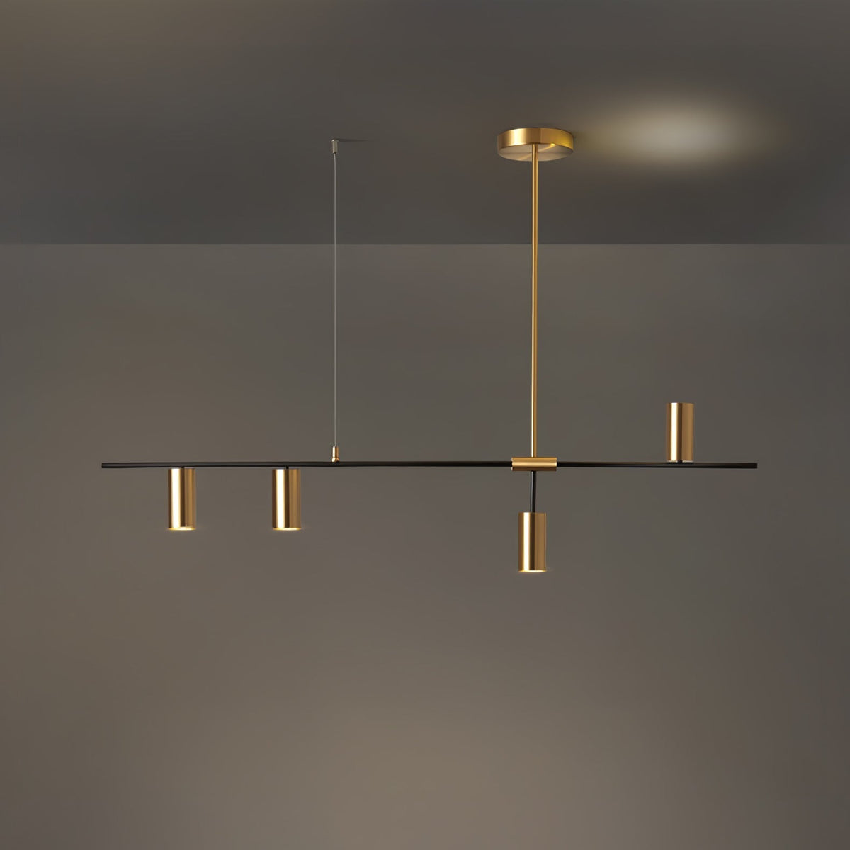 Oriarella żyrandol Cassandra liniowy Elegancki
