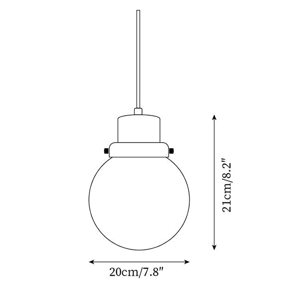 Lampa wisząca Duvon