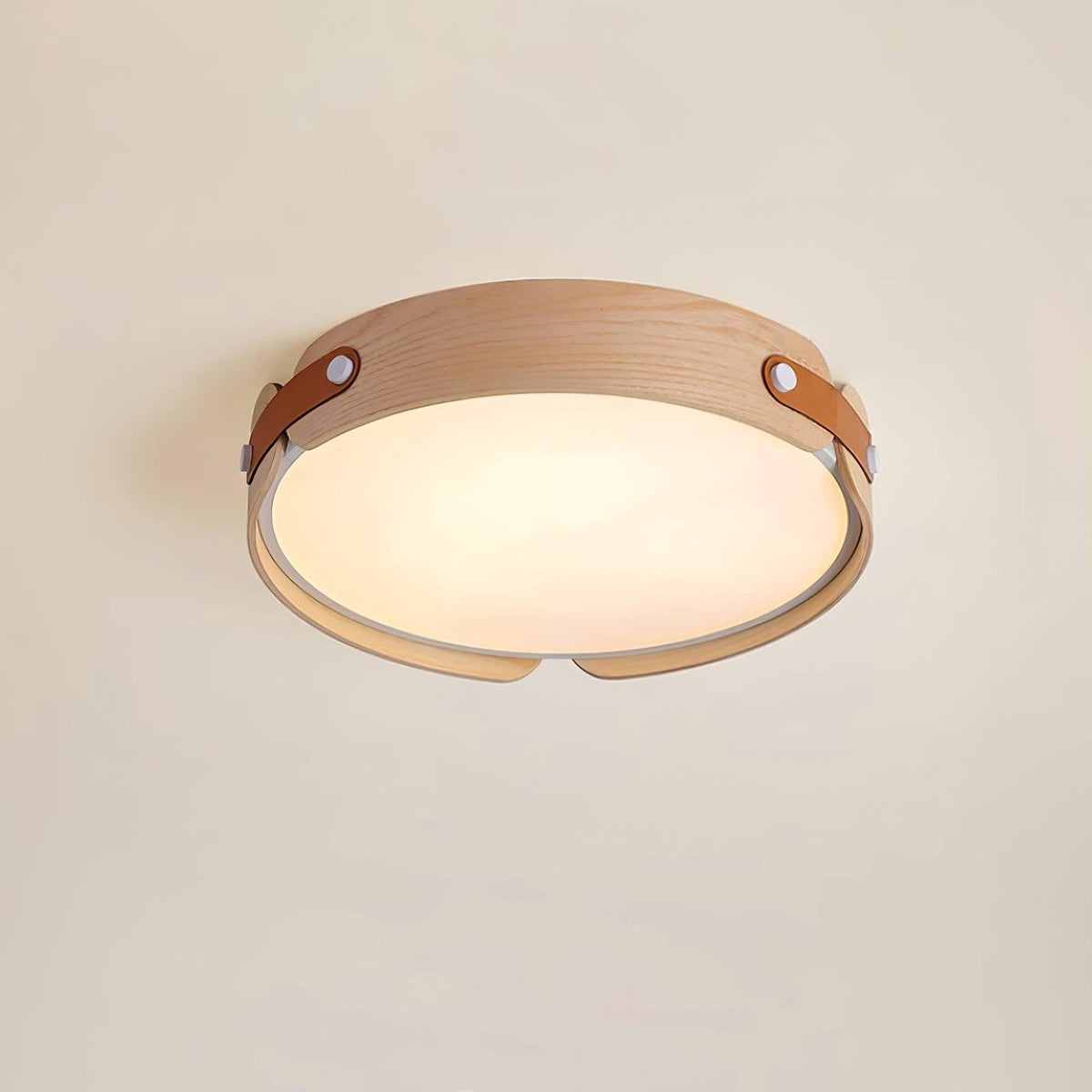Sylarina nowoczesna lampa sufitowa z drewna