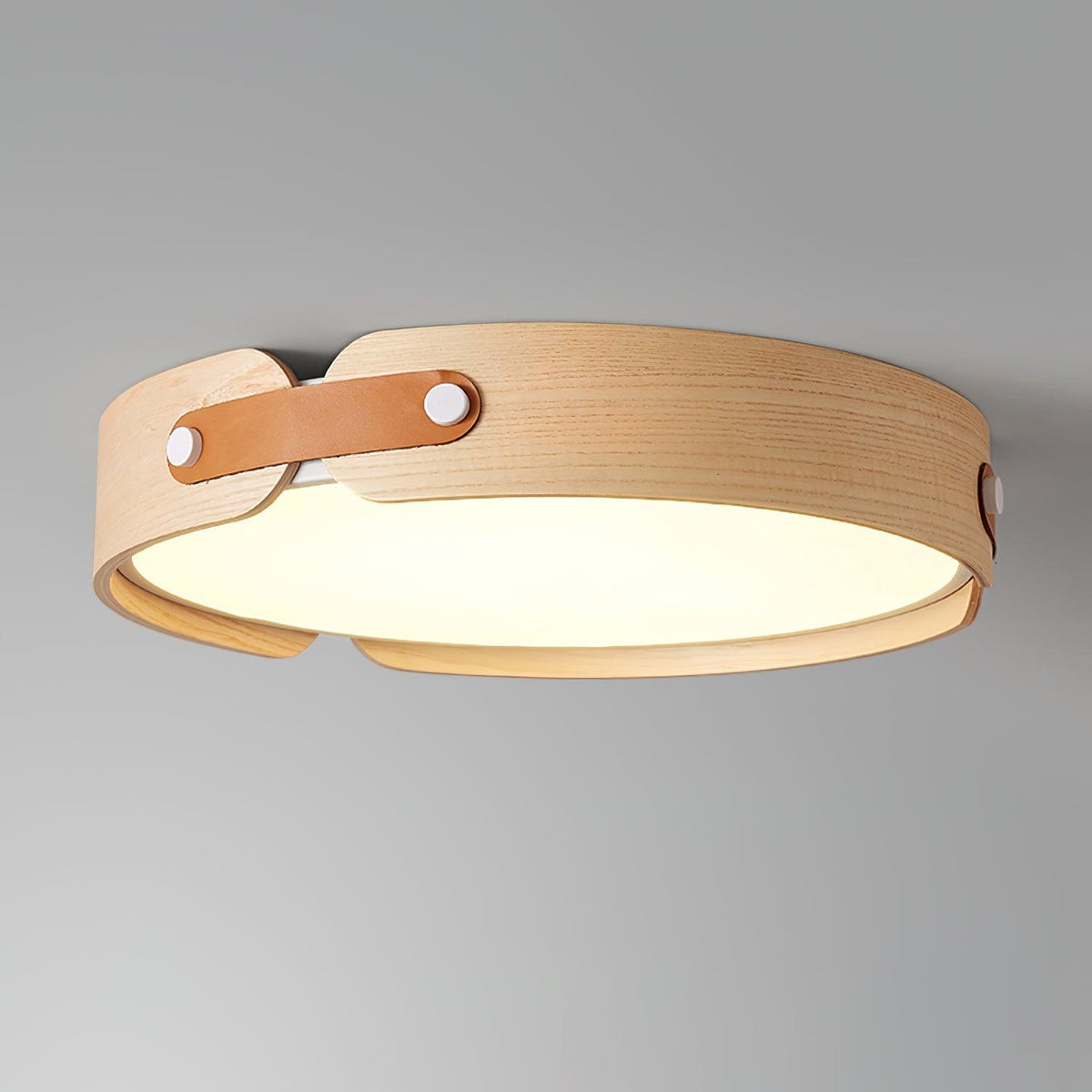 Sylarina nowoczesna lampa sufitowa z drewna