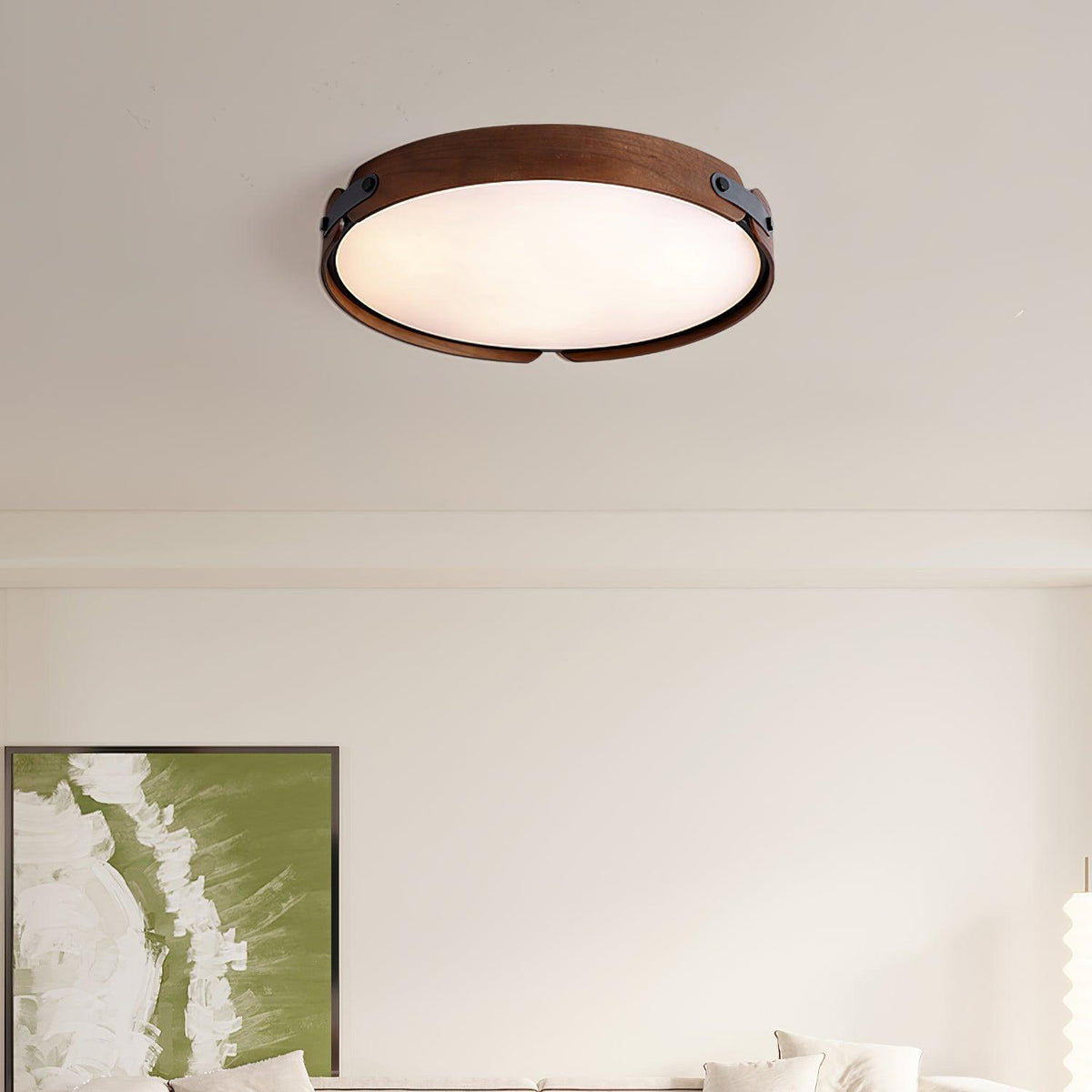 Sylarina nowoczesna lampa sufitowa z drewna