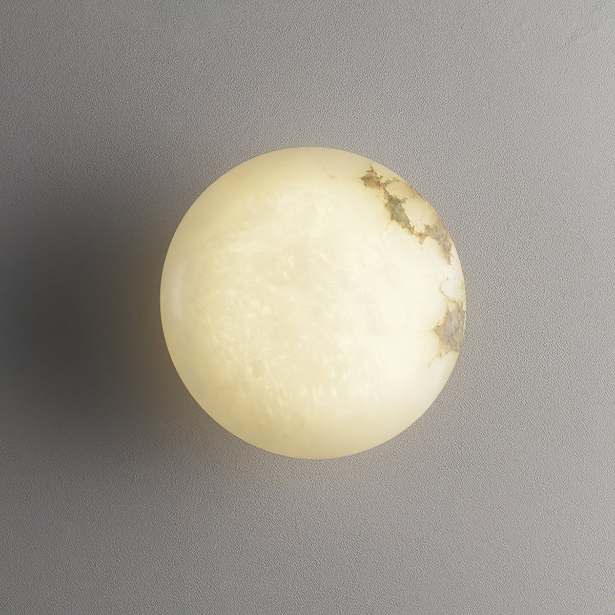 Vanorara minimalistyczna lampa sufitowa montowana bezpośrednio ze szkła alabastrowego