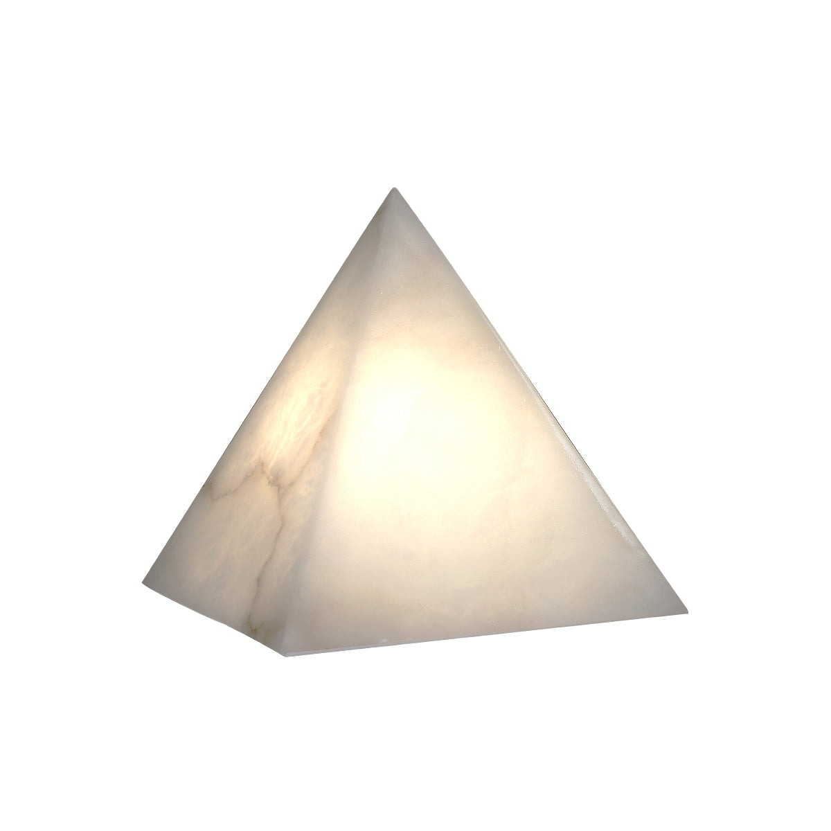 Lampa stołowa Sorirette w kształcie piramidy