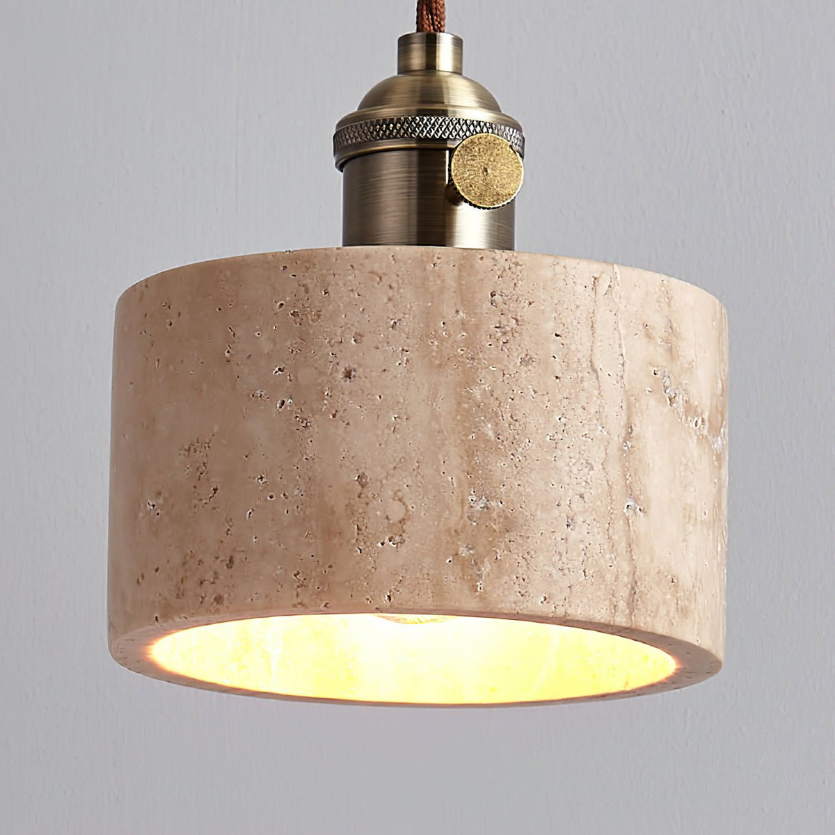 Qisk Travertine lampa wisząca
