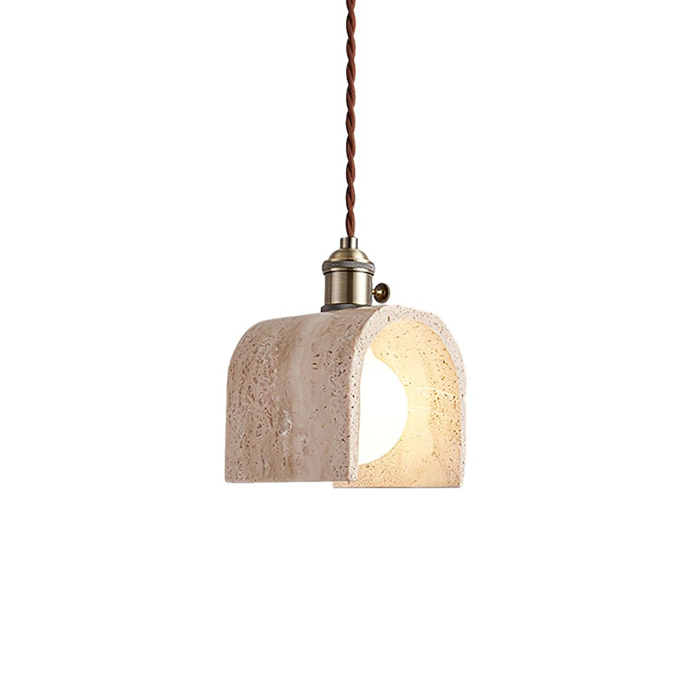 Qisk Travertine lampa wisząca