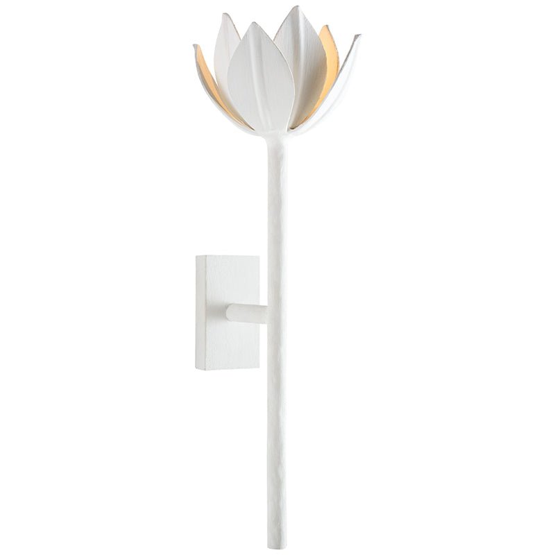 Clira miedziany kinkiet Lotus Bloom