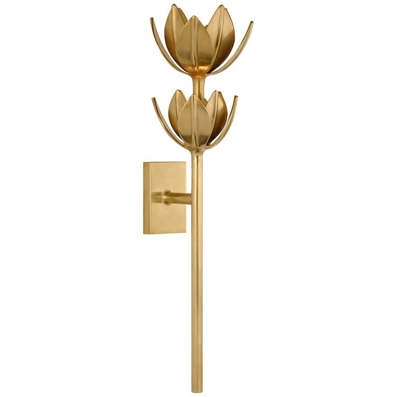 Clira miedziany kinkiet Lotus Bloom