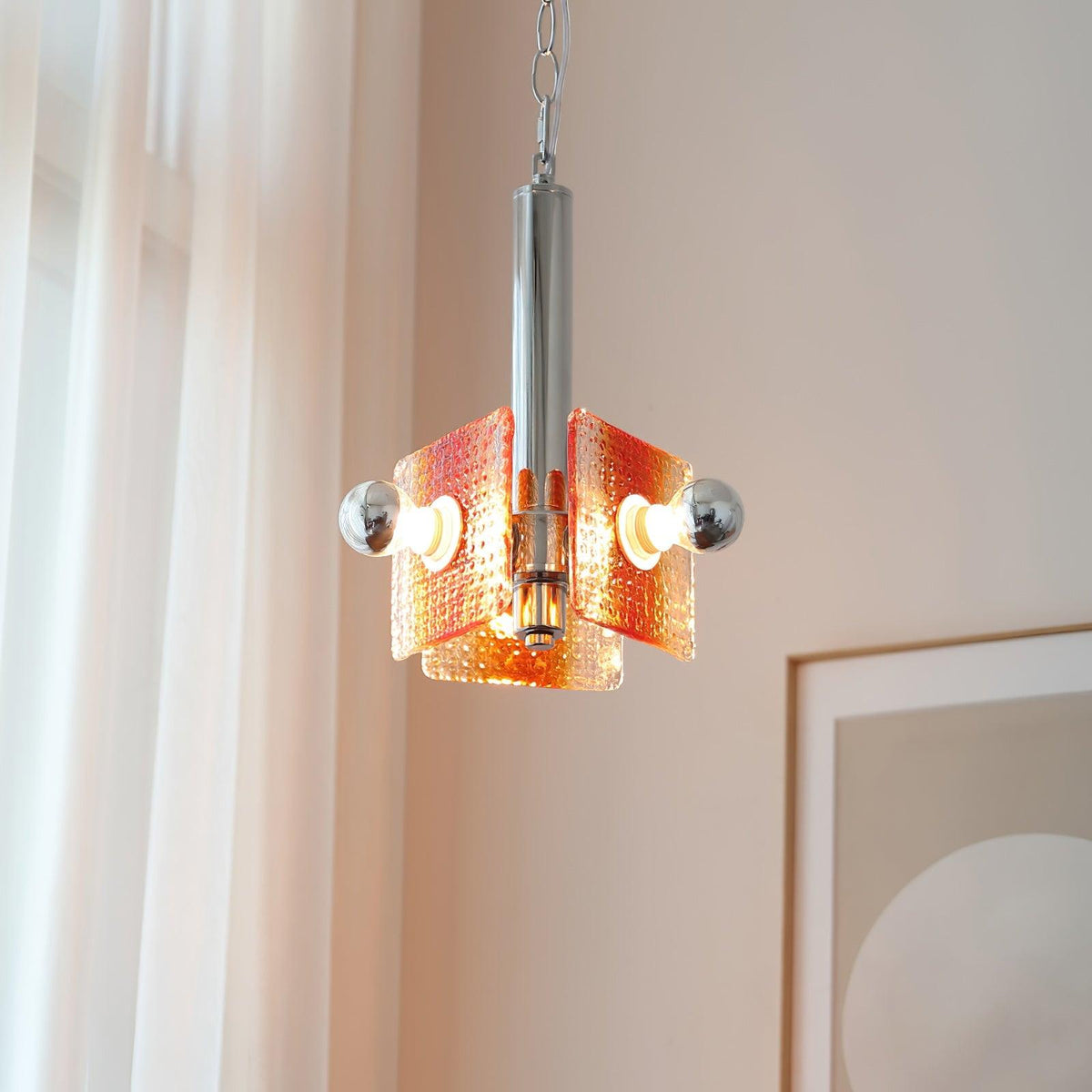 Vesk elegancka lampa wisząca ze szkła