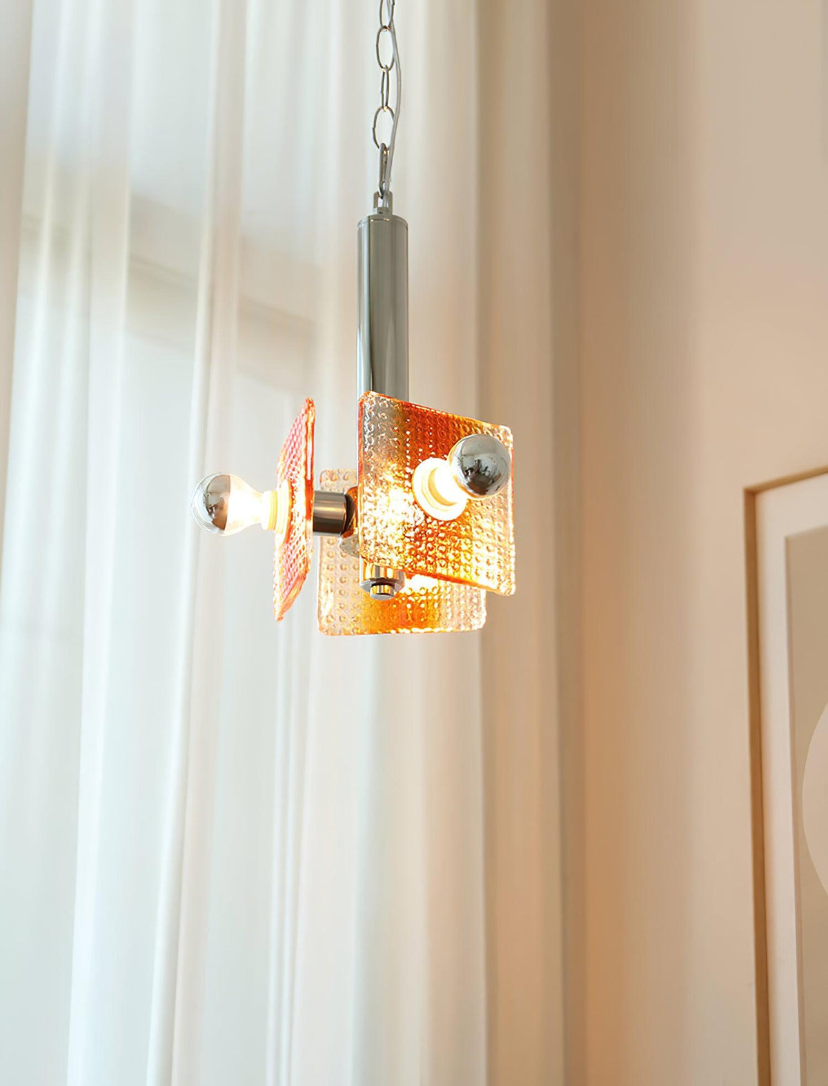 Vesk elegancka lampa wisząca ze szkła
