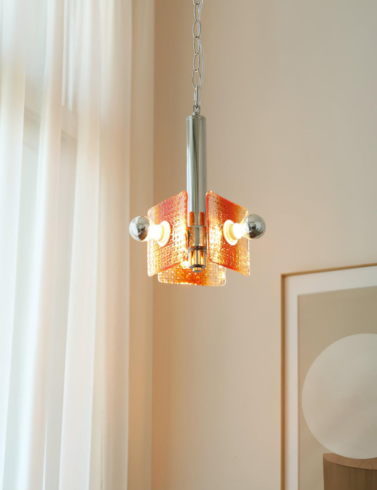 Vesk elegancka lampa wisząca ze szkła