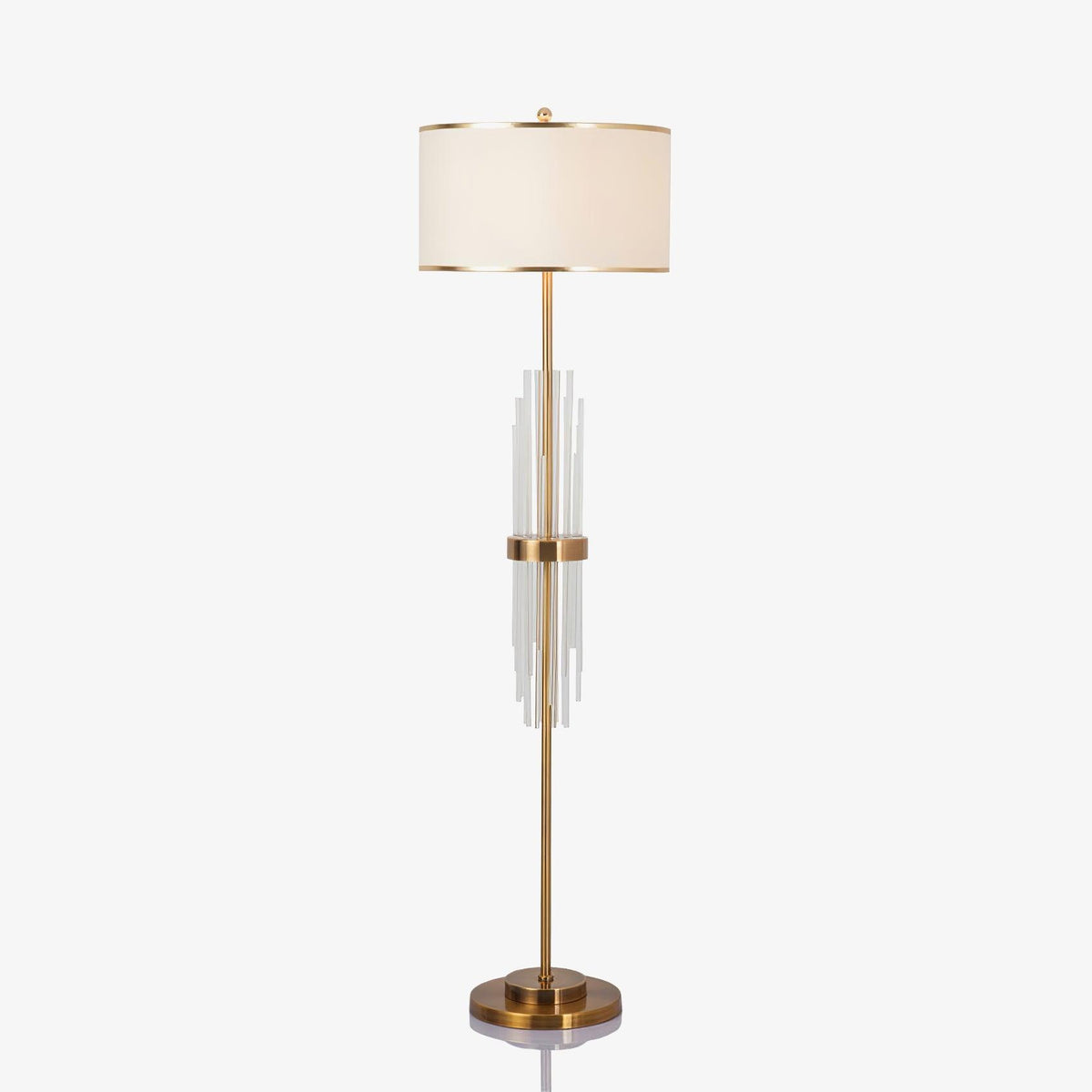 Regalian lampy stojące z płótna w stylu nowoczesnym