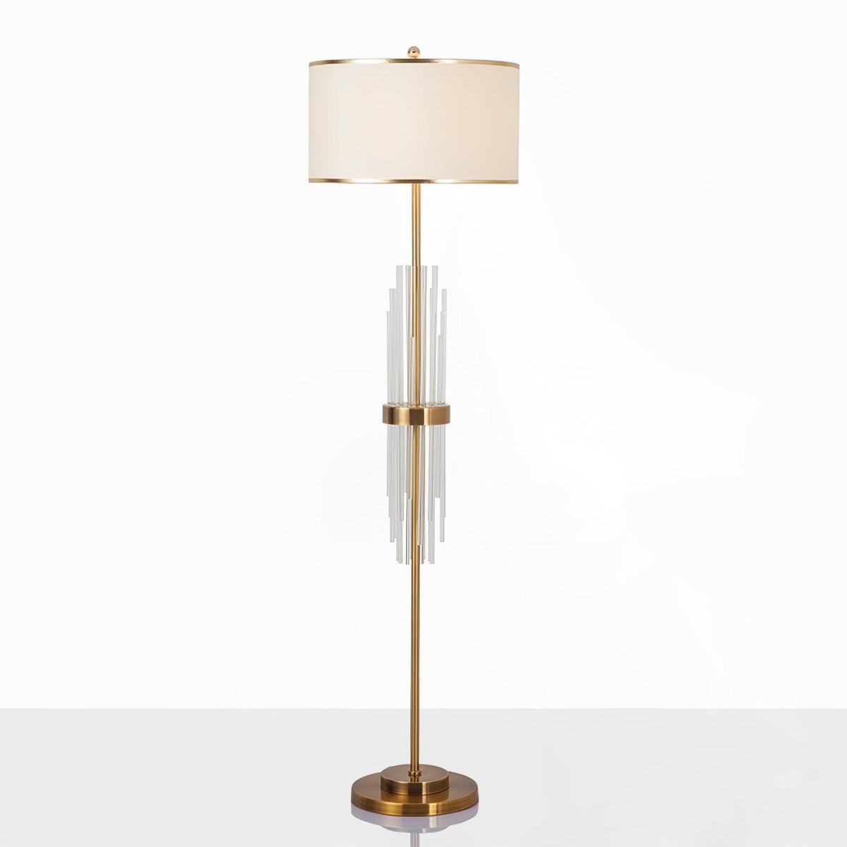 Regalian lampy stojące z płótna w stylu nowoczesnym