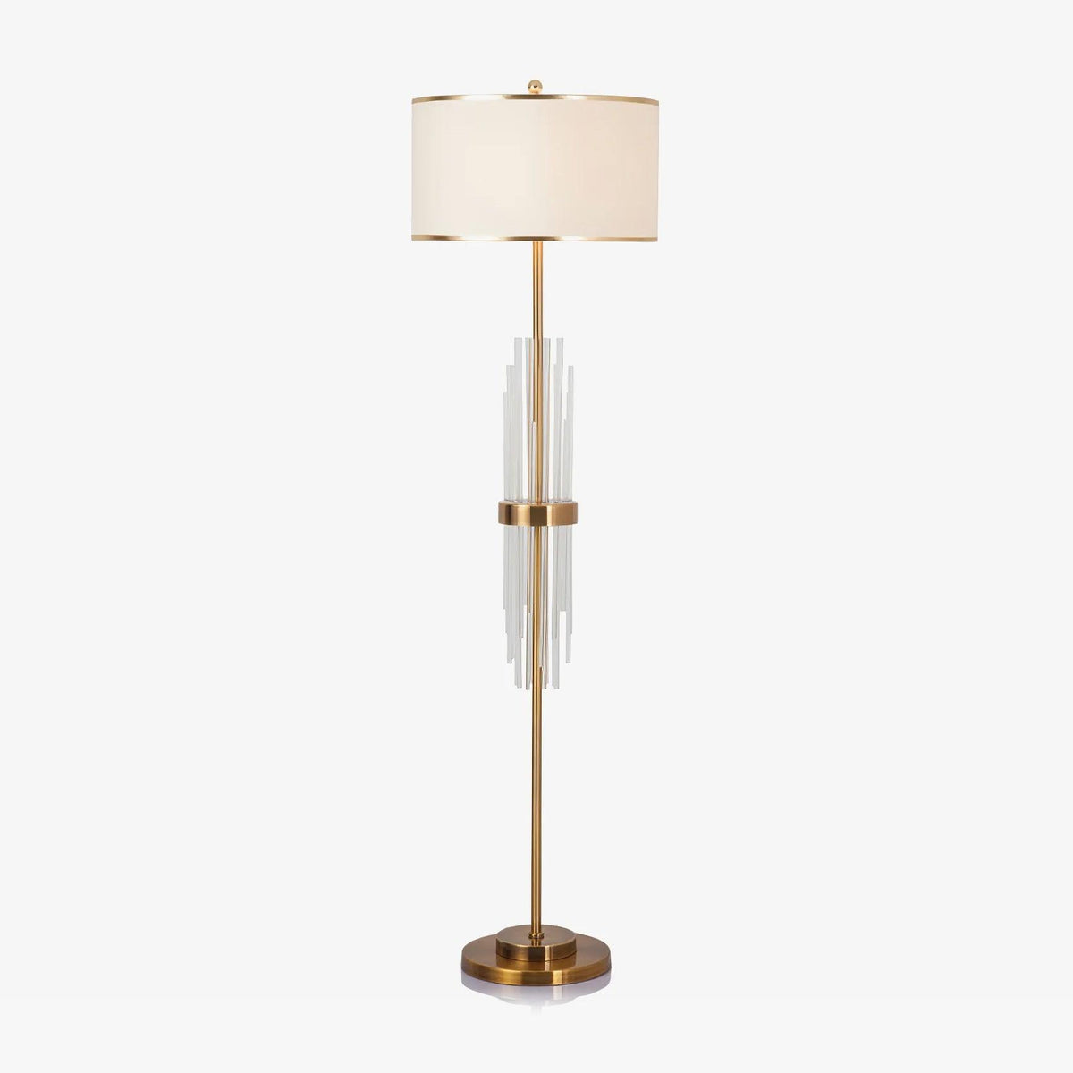 Regalian lampy stojące z płótna w stylu nowoczesnym