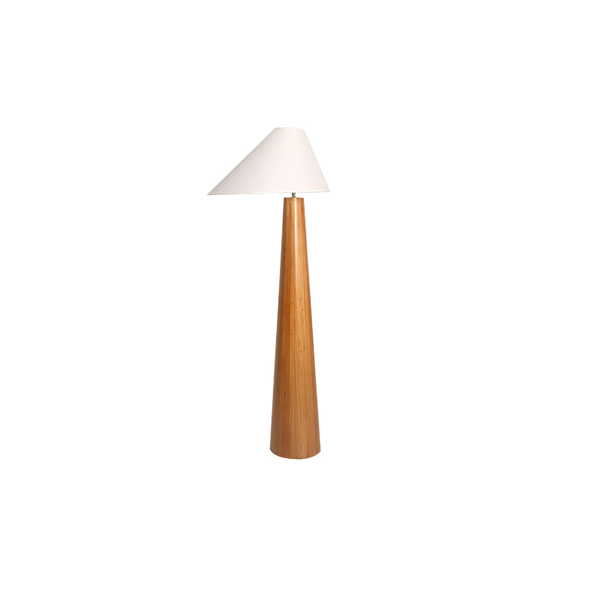 Lampa stojąca Pinnacle Minimalist drewniana