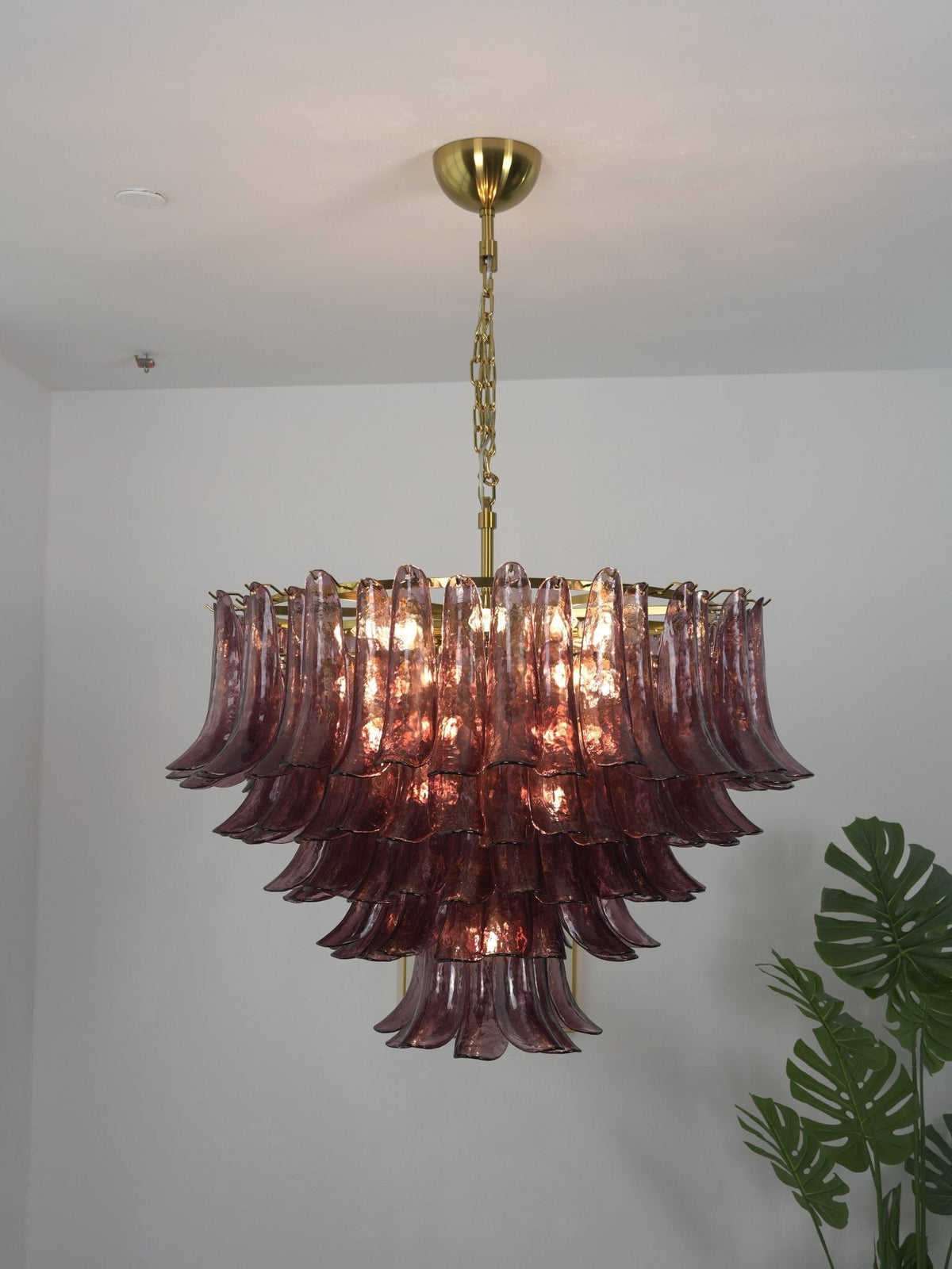 Amethyst Bloom żyrandol