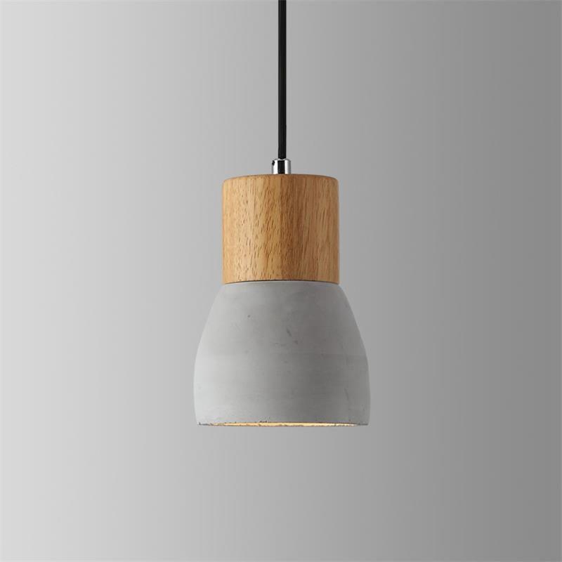 Concretis przemysłowa lampa wisząca z cementu