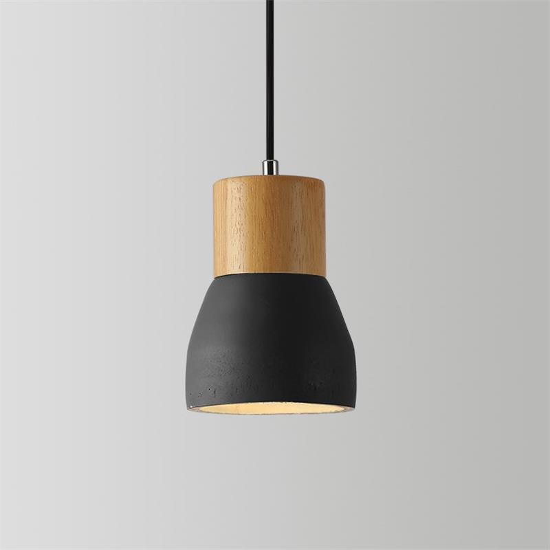 Concretis przemysłowa lampa wisząca z cementu