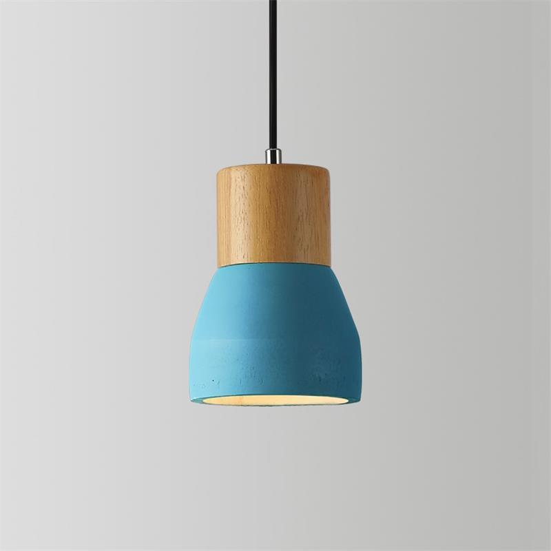 Concretis przemysłowa lampa wisząca z cementu