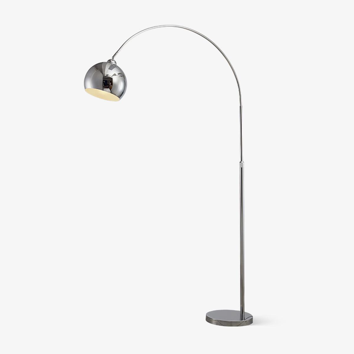 Opal minimalistyczna lampa stojąca
